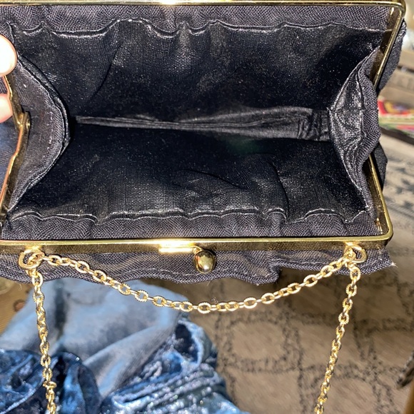 Vintage FS Originals Black Evening Bag - Picture 13 of 14